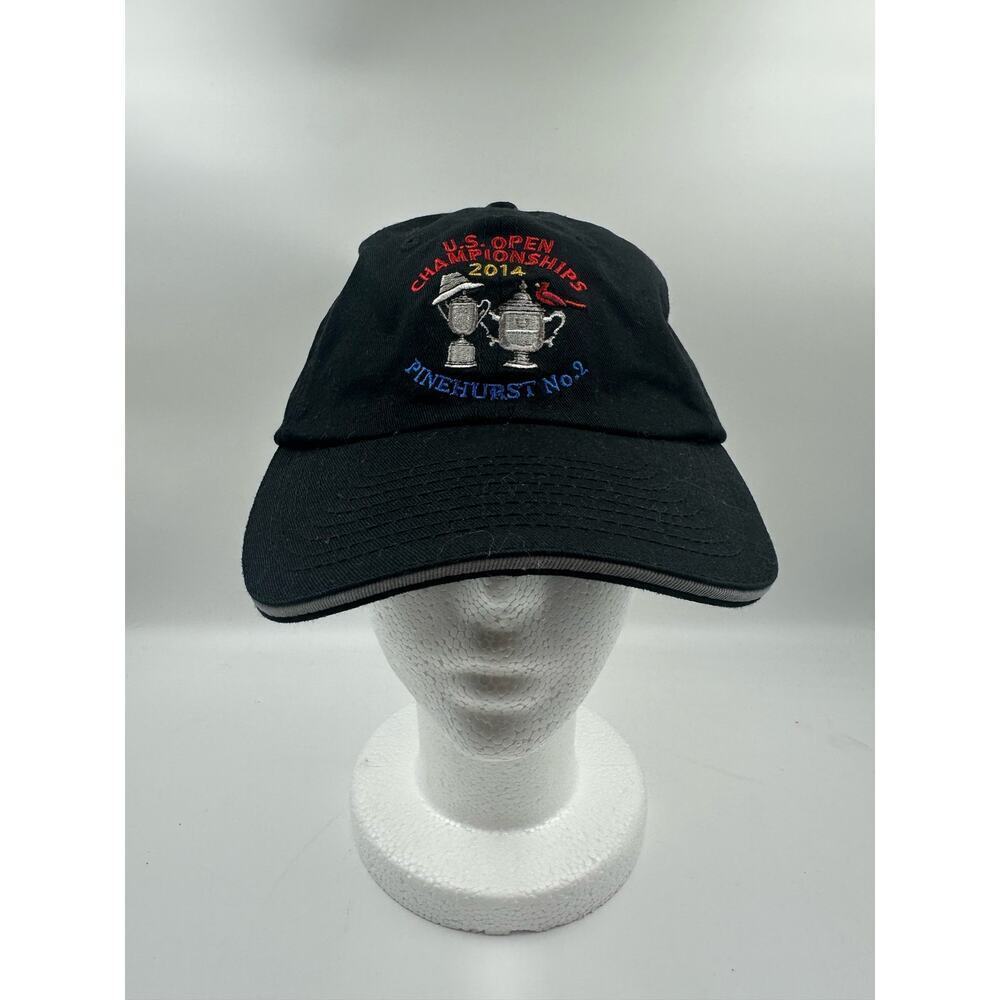 2014 US Open Golf Tournament Pinehurst No. 2 USGA Member Cap Hat Logo Adjustable